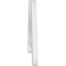 Ekena Millwork Pitch Midway Architectural Grade PVC Gable Pediment, 72"W x 24"H x 1"P (8/12) GPP072X024X100MID - alternate 2
